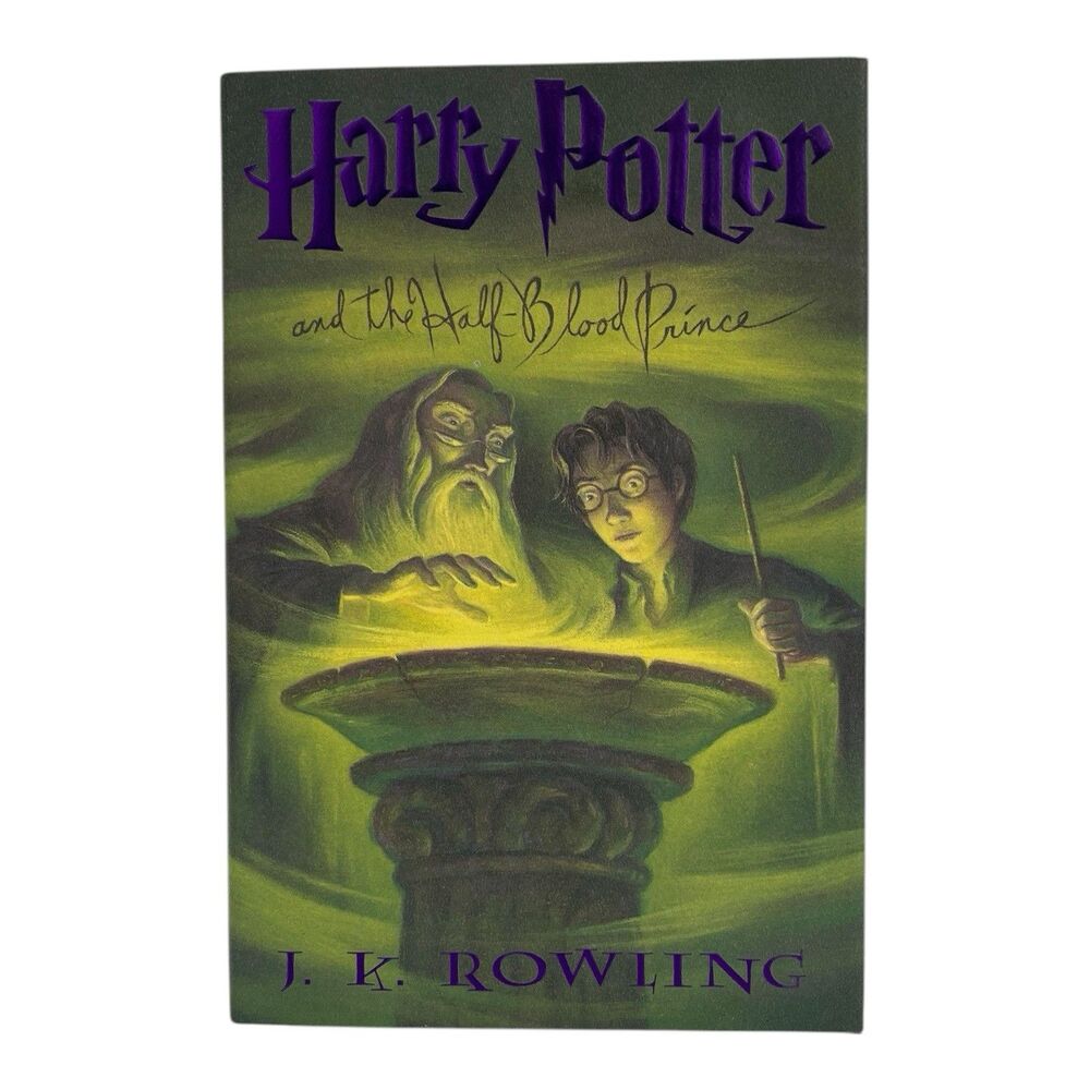 Harry Potter Half Blood Prince 1st Edition 2005 Hardcover Errors Copy